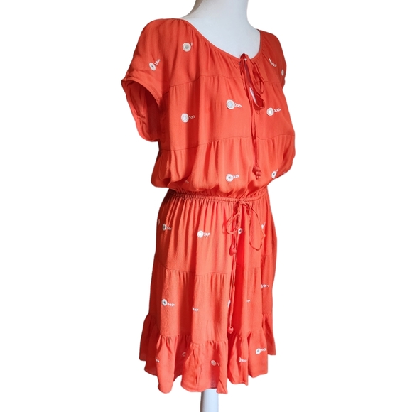 EUC Anthropologie | Leifnotes Leifsdottir Espejoa Embroidered Mirror Boho Dress - Picture 4 of 13